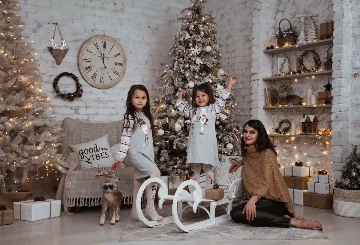 famille  horloge
