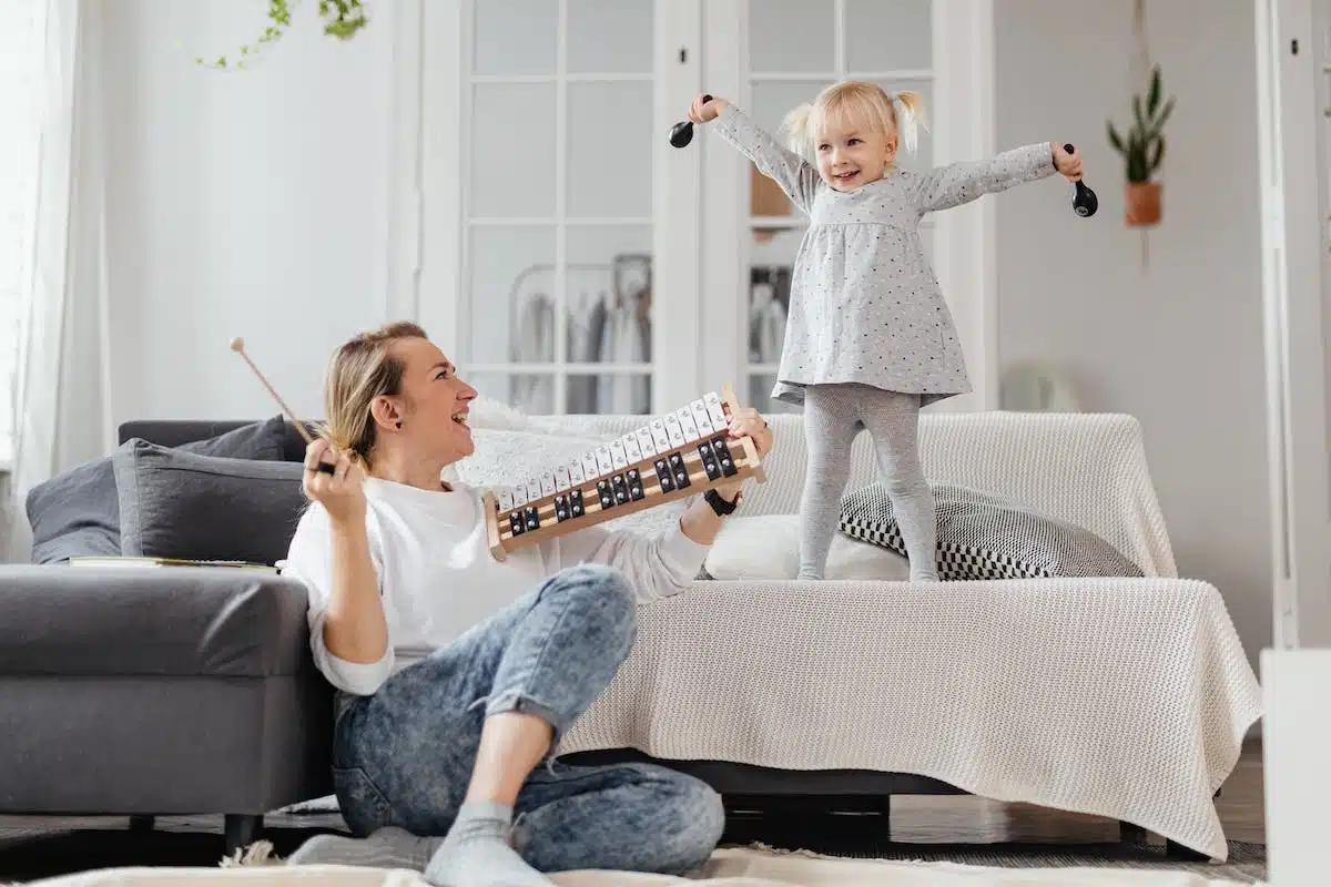 bébé musique
