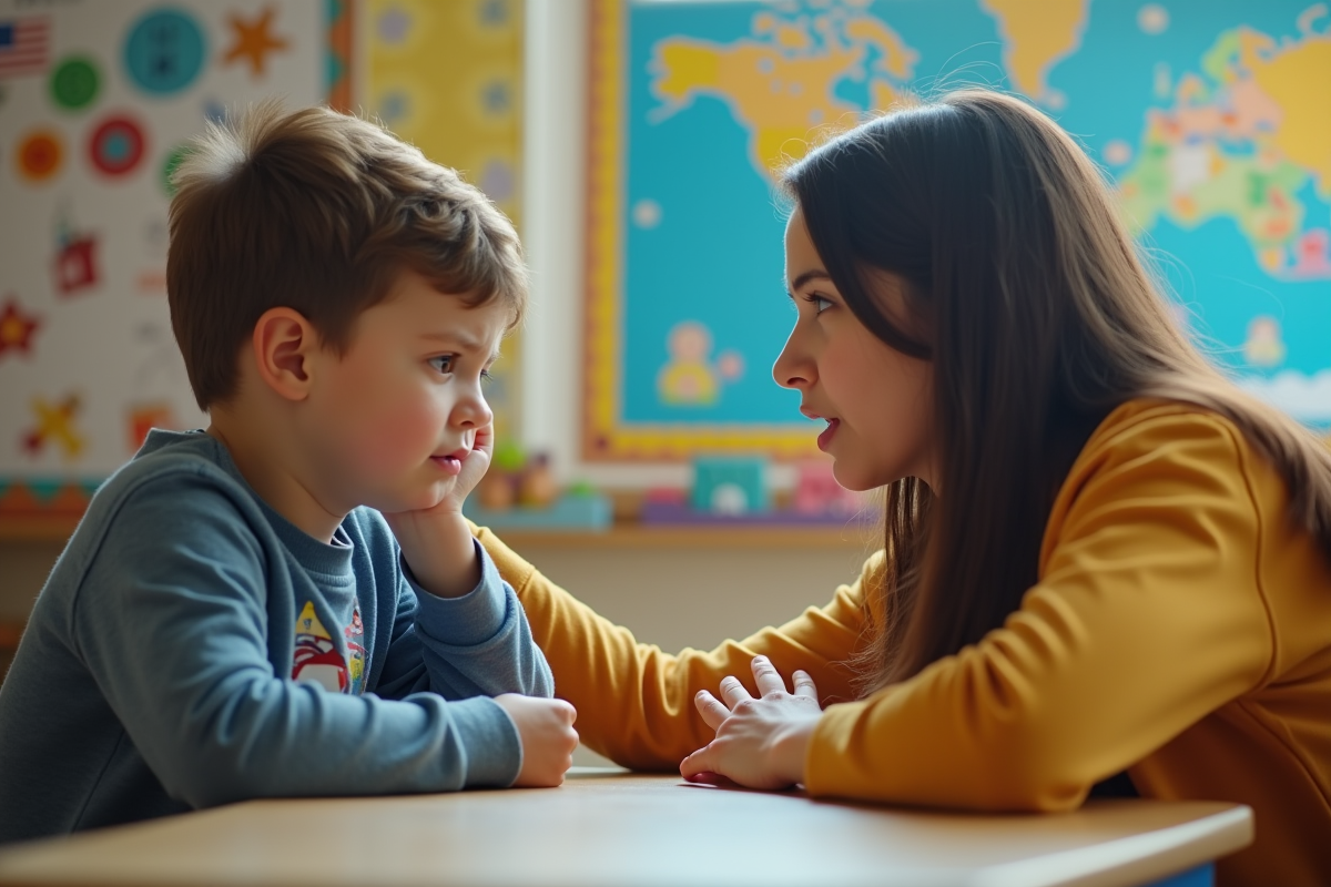 enfant colère