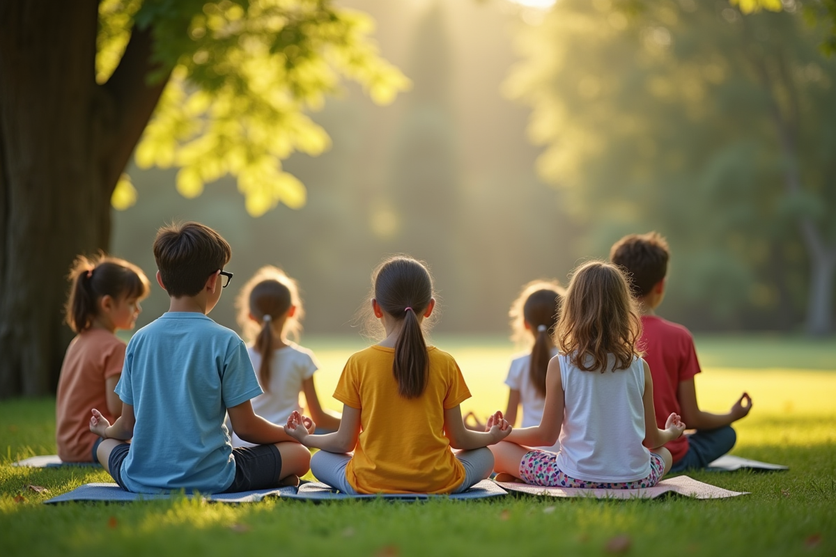 enfants méditation